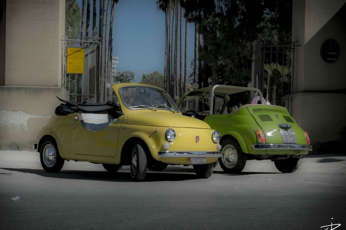 Palermo: Vintage Fiat 500 byrundtur