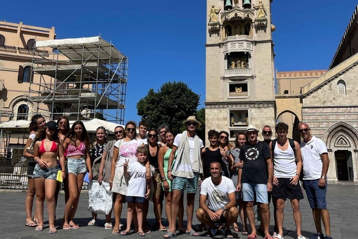 Privat tur till Taormina, Savoca och Messina från Messina