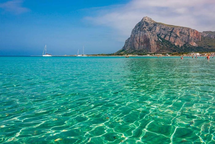 San Vito Lo Capo Self-Guided Tour:Van Transfer from Palermo