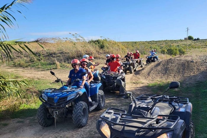 Selinunte : Excursion de 3 heures en quad dans les dunes de Triscina