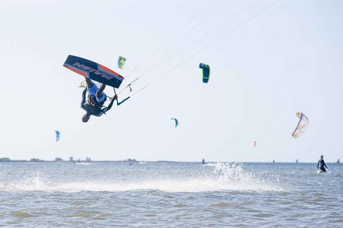 Lagune du Stagnone : cours de kitesurf de niveau avancé