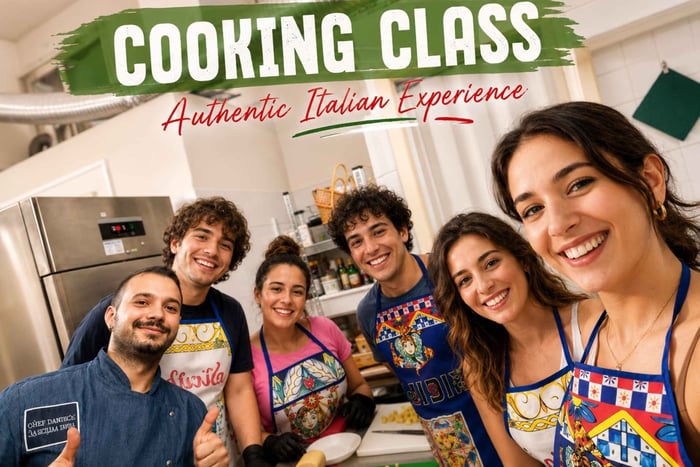 Syracuse: Sicilian Cooking Class with Wine Pairing