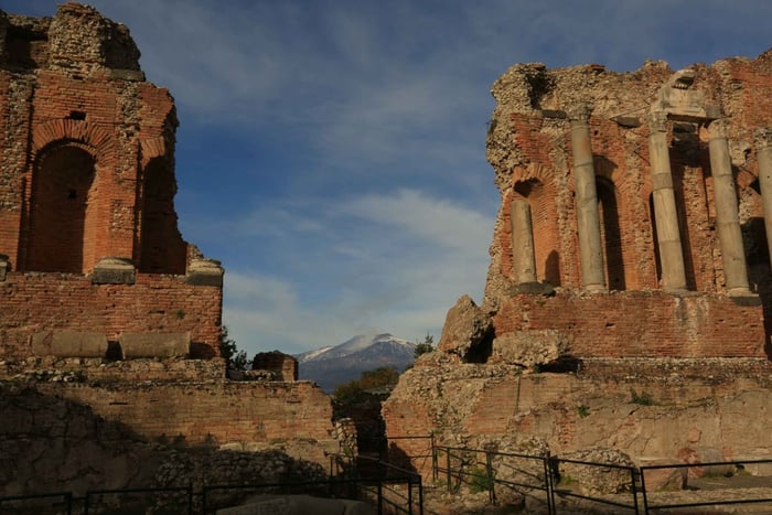 Taormina: ingresso para o teatro antigo e visita guiada