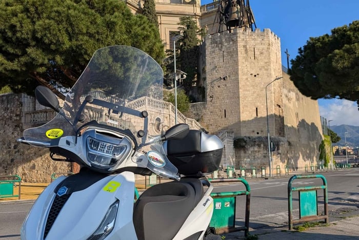 Taormina On The Road by Scooter