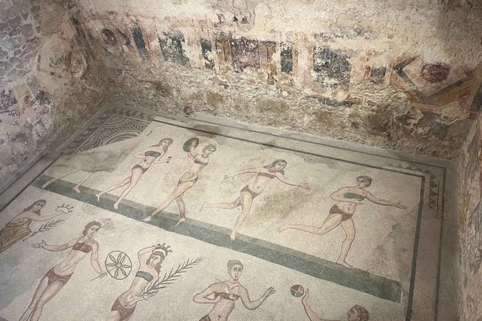Villa Romana del Casale: Eintrittskarte mit Audioguide