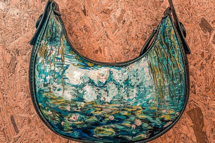 Pintura de bolsas de 2 horas - tinta para couro