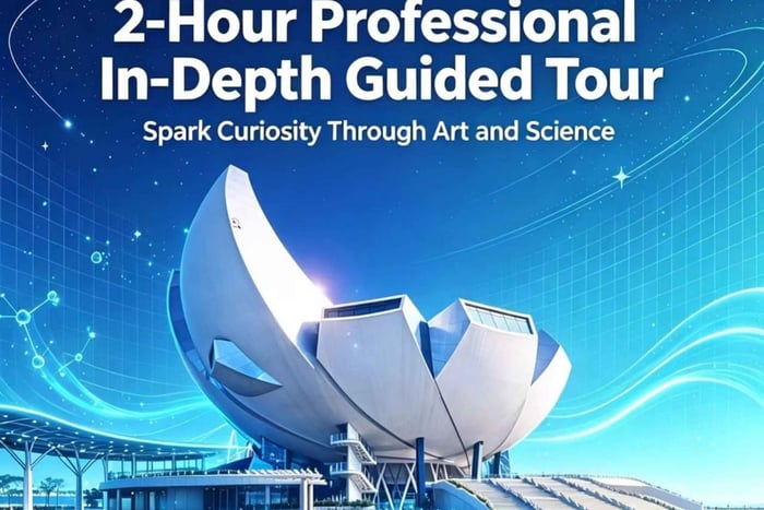 ArtScience Museum Guided Tour with Entry Ticket