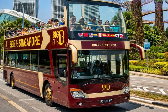 Big Bus Hop-On Hop-Off Tour & Gardens by the Bay