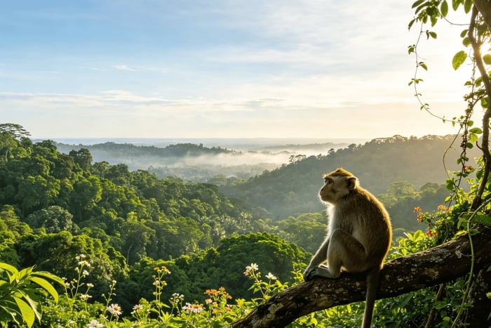 escursione alla scoperta della foresta pluviale tropicale di Bukit Timah
