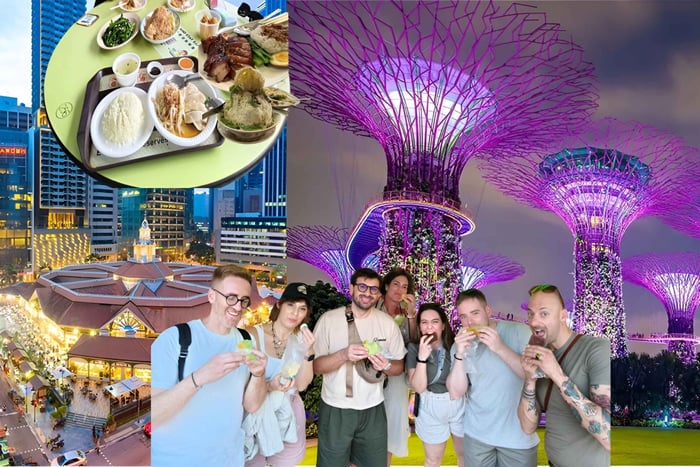 Chinatown Food Tour, River Cruise & 2 top-visit Light Shows