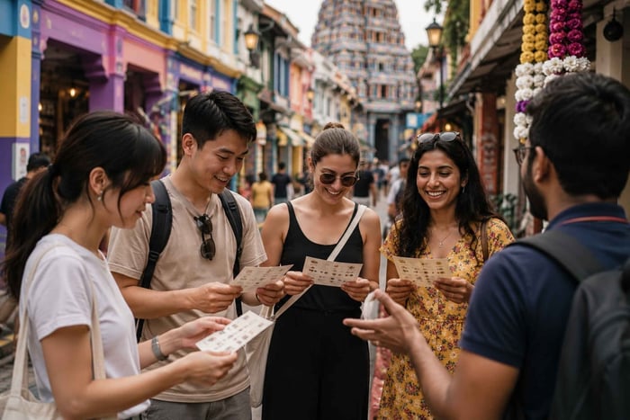 Singapour : exploration de Little India, dégustation et nouveaux amis