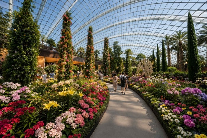 Singapour : visite de Gardens by the Bay avec buffet et transferts