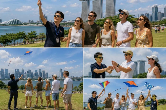 Marina Barrage Kite Flying & ArtScience Museum Ticket