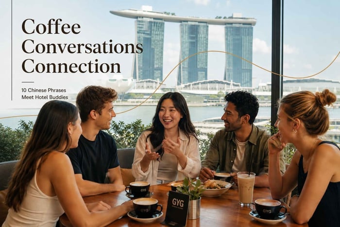Marina Bay Sands: Coffee Chat with Locals（Learn Chinese）