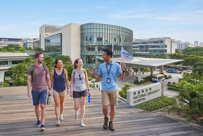 シンガポール：シンガポール国立大学ガイド付きツアー