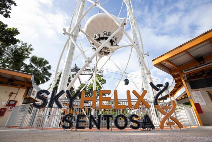 Sentosa Island:SkyHelix with Cable Car/Wings of Time or both