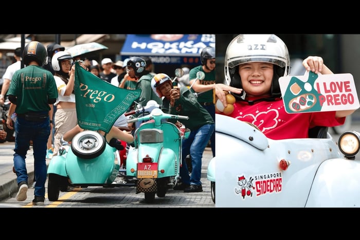 Singapore: 1-Hour Sidecar Tour with a Set Meal