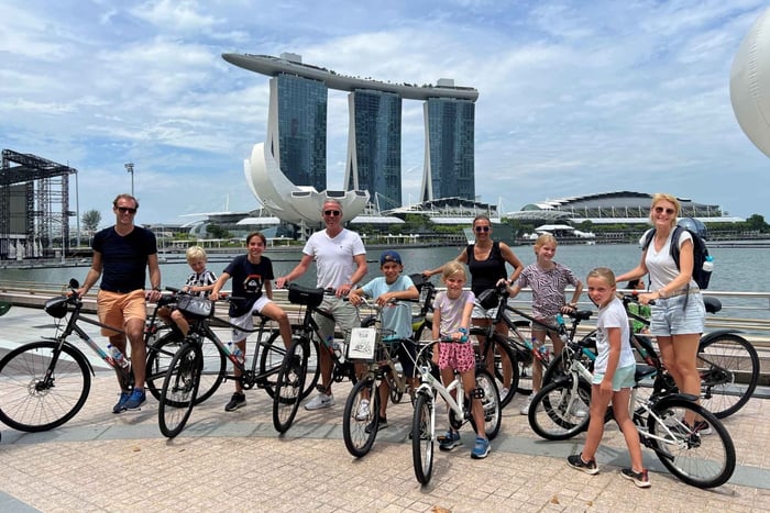 Singapore: Historical Half-Day Bike Tour