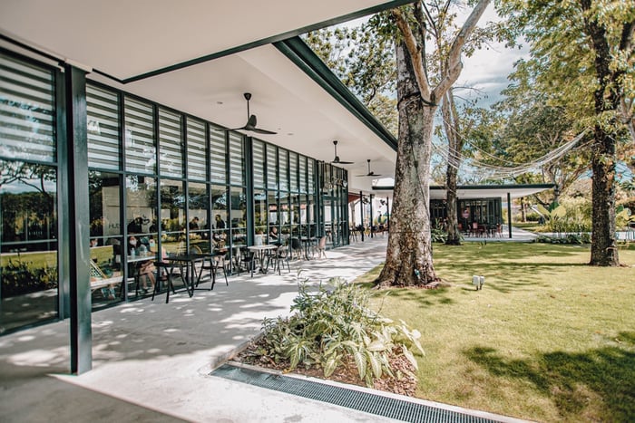 Singapour : Hub & Spoke Changi Airport dans l'espace public