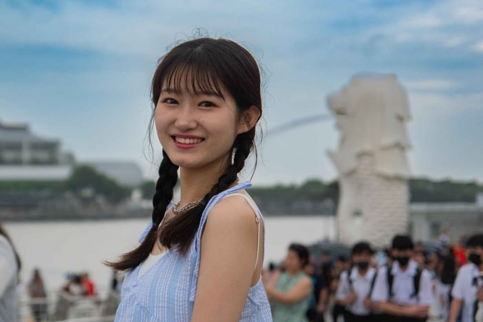 Singapur: Professionelles Fotoshooting im Merlion Park