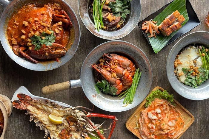 Singapore: Shrimp Prawn Seafood F&B-paketit