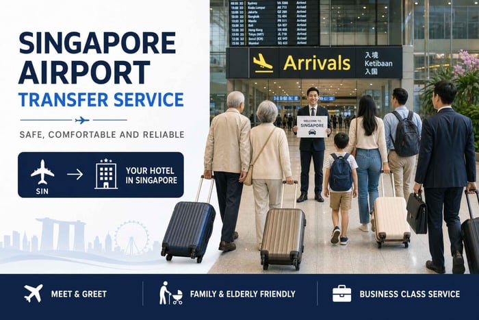 Singapore SIN Airport Private Transfer to Hotel