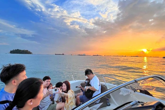 Singapour : Croisière sur l'île du Sud et dîner au Clubhouse