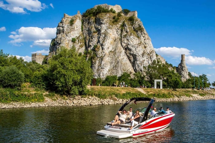 Bratislava en bateau rapide privé
