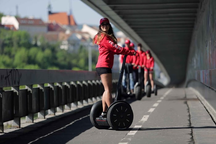 Bratislava: Segwaytours langs de rivier, door het kasteel of door de hele stad