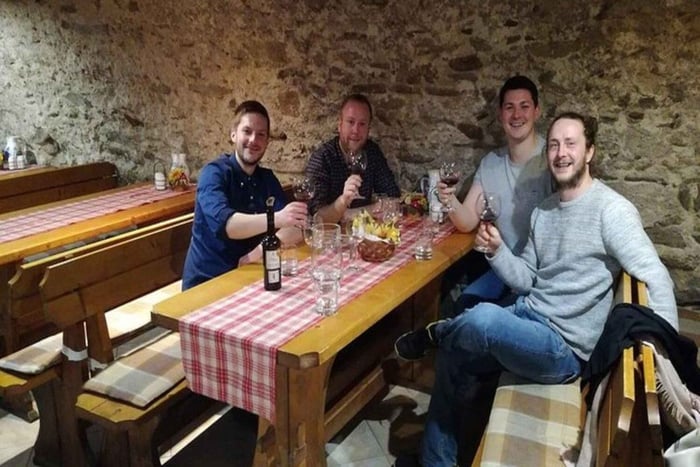 Bratislava: Vinsmagning med sommelier og kælderrundvisning