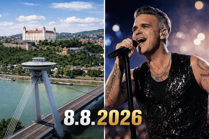 Viaje de Praga a Bratislava con concierto de Robbie Williams