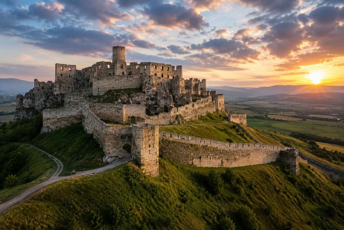 Slovakien: Heldagstur med slott och vin, inklusive lunch