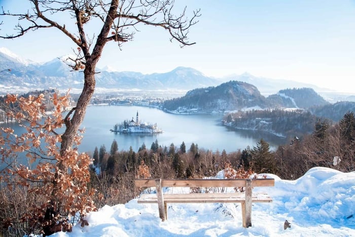 Bled: Byens højdepunkter tur med vandreture og Bled flødekage