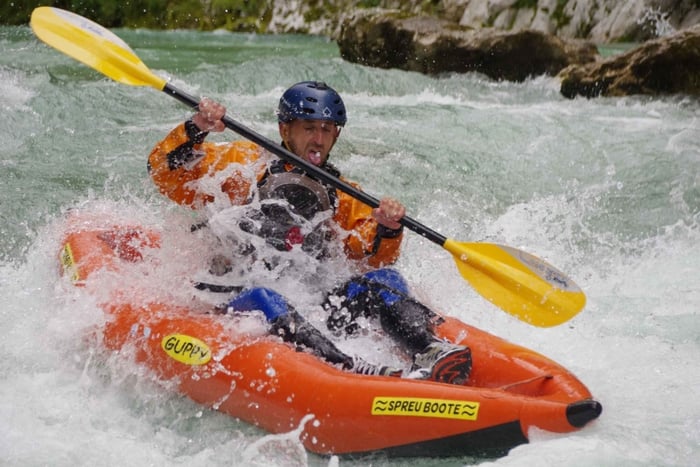 Bovec: Half-Day Kayaking Trip Down the Soča
