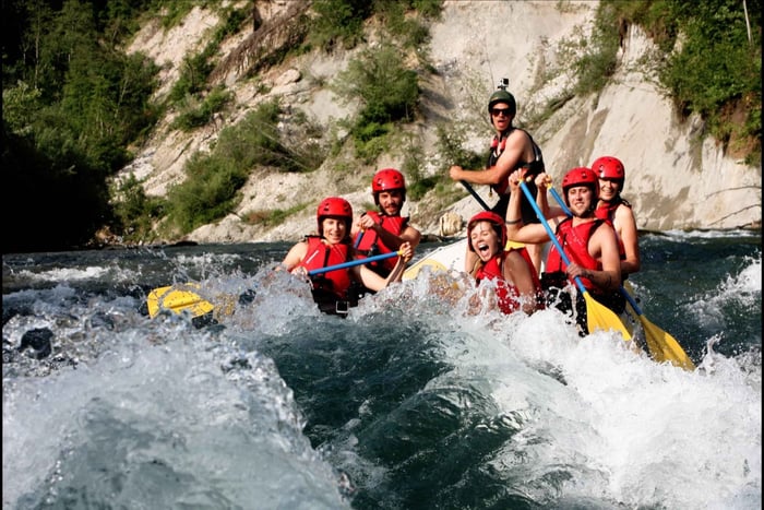 Lac de Bled : Rafting sur la rivière Sava avec prise en charge à l'hôtel
