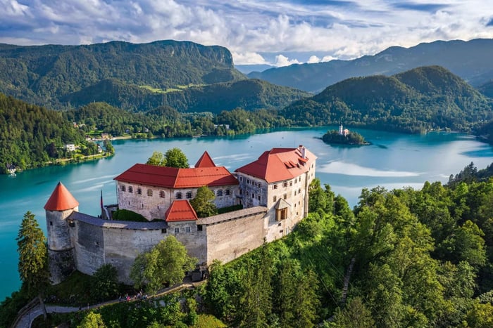 Ljubljana : Excursion d'une journée au lac de Bled et au parc national de Triglav