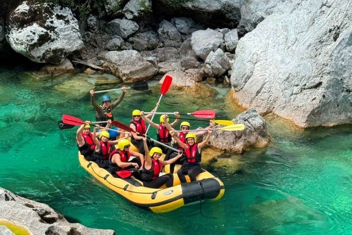 Soča River Rafting Tour with Guide and Photos