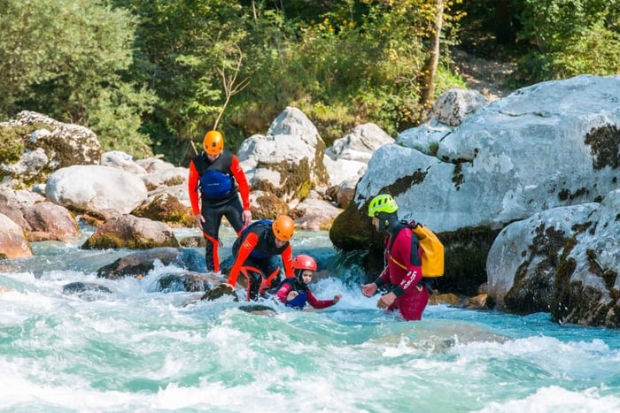 Valle de Soča: body rafting guiado con todo el equipo incluido