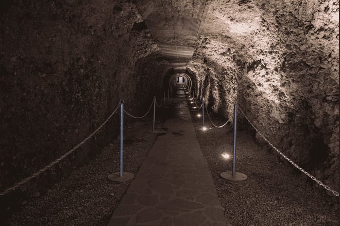 Tunneler under gamlebyen i Kranj – omvisning uten guide