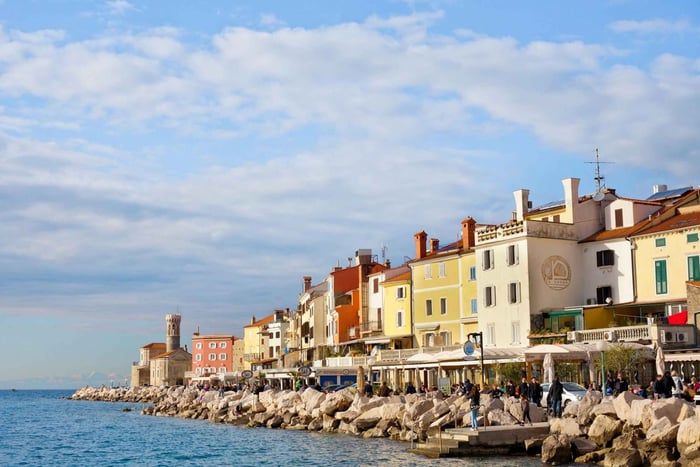 Desde Trieste: excursión a Pirán y la costa de Eslovenia