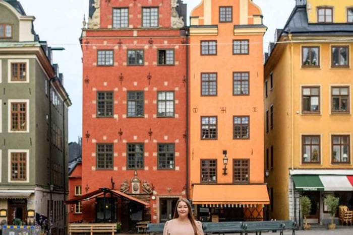 Tour fotográfico de Estocolmo con un fotógrafo privado