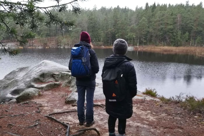 Stockholm: Naturvandring med lunsj over bål