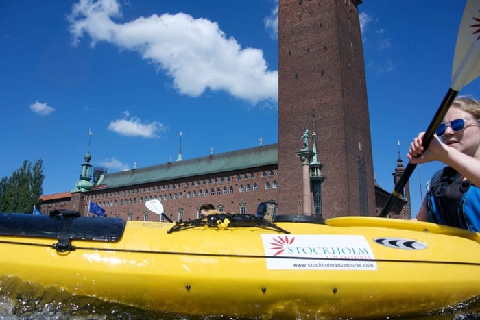 Stockholm: Selvstyrende kajak-eventyr