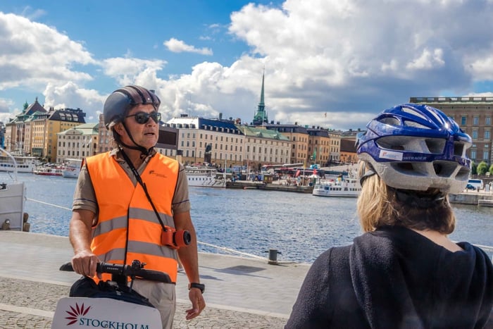 Stockholm - Sightseeing Sightseeing-tur med Segway