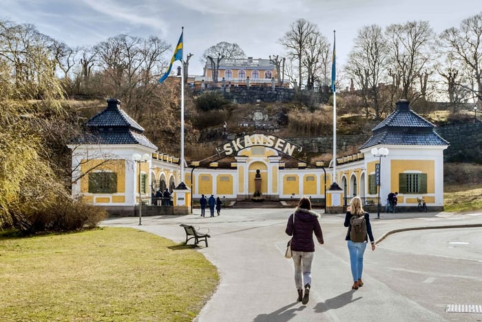 Sztokholm: Bilet wstępu do skansenu Skansen