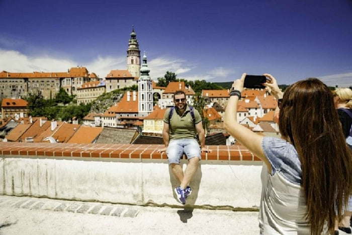 Prahasta: Český Krumlov ja České Budějovice päiväretki