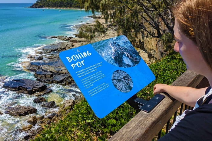 Fra Brisbane: Dagstur til Noosa, Glass House Mtns og Zoo