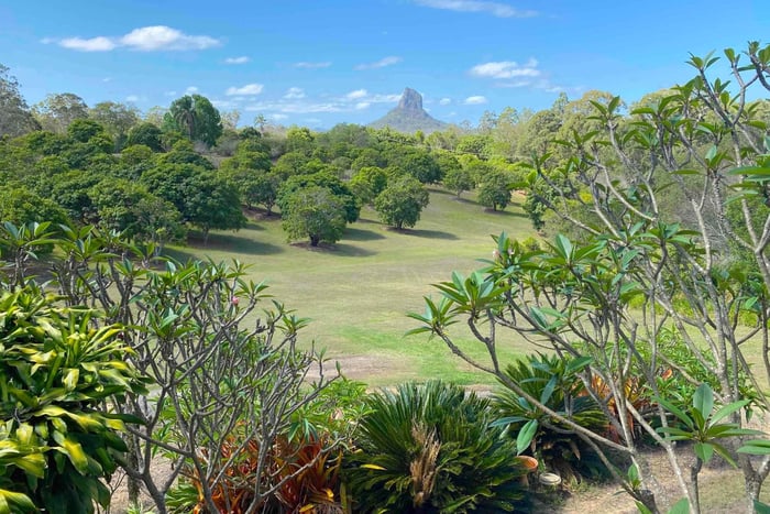 Rundtur i Glass House Mountains med lunch, utsiktsplatser och naturvandring