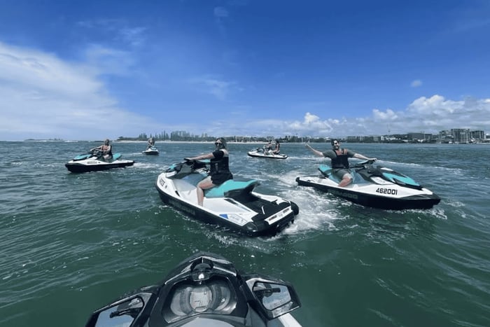 Sunshine Coast : location de Jet Ski pour un circuit sur la Maroochy River