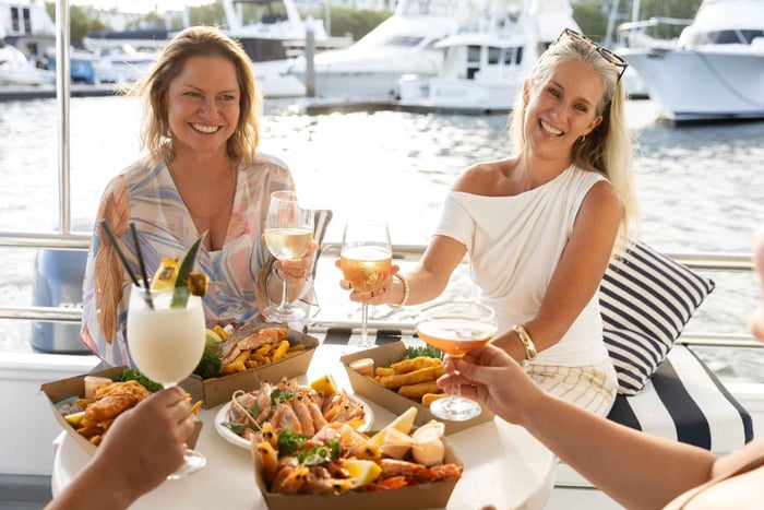 Mooloolaba: Lunch Cruise met zeevruchten